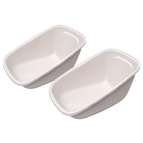 2er Sparpack XXXL Schalentoilette Katzentoilette ASEO GIANT für große Katzen (32,49 € pro 1 Stück)