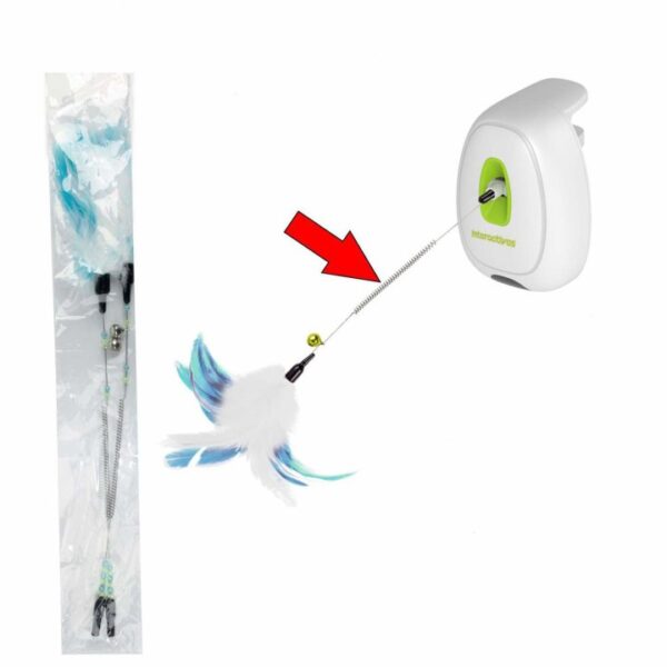 Ersatzwedel Ersatzteil für Katzenspielzeug Jumping Wand im 2er Pack (3,50 € pro 1 Stück)
