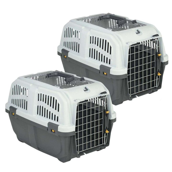 2er sparpack transportbox hundebox katzenbox skudo 1 open