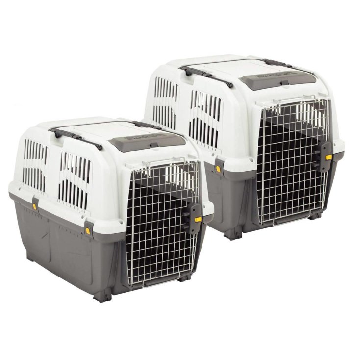2er sparpaket transportbox skudo 4 iata 66 x 45 x 50 cm