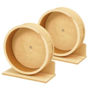2er Sparpack Nagerlaufrad Laufrad aus Holz JOGGER Large (28 cm) läuft sehr leise (22,49 € pro 1 Stück)