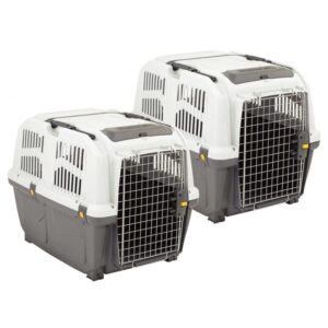 2er Sparpaket Transportbox SKUDO 4 IATA 66 x 45 x 50 cm (55,00 € pro 1 Stück)