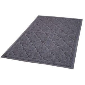 XXL Vorleger für Katzentoiletten Katzenstreumatte Schmutzfangmatte Streufang 90 x 60 cm