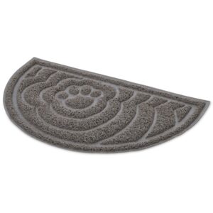 Tierschamanen in der heutigen modernen Medizin 1 Halbrunde Vorlegematte für Katzentoilette Toiletten-Vorleger Schmutzfangmatte 43 x 26 cm